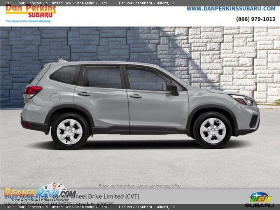 2020 Subaru Forester 2.5i Limited Ice Silver Metallic / Black Photo #5