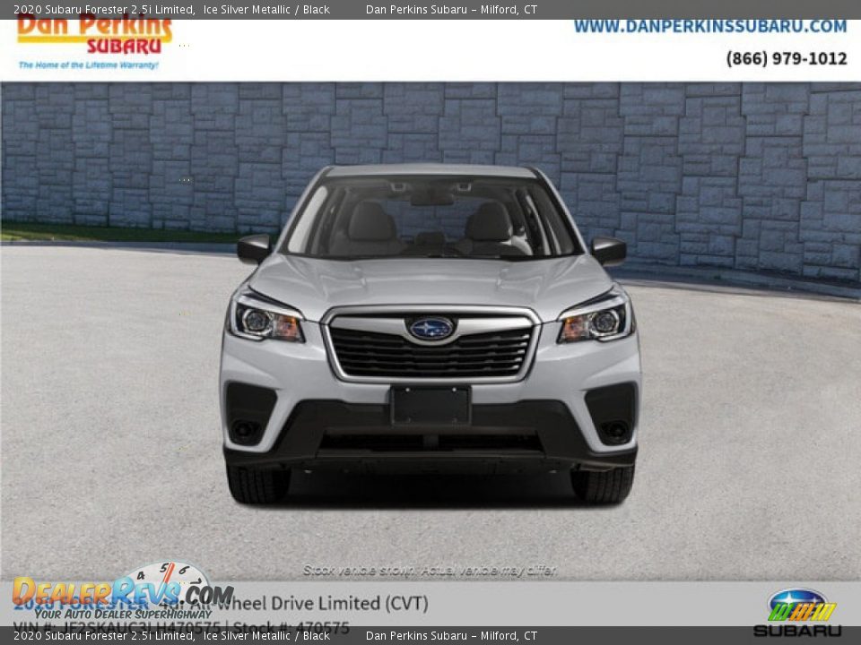 2020 Subaru Forester 2.5i Limited Ice Silver Metallic / Black Photo #7