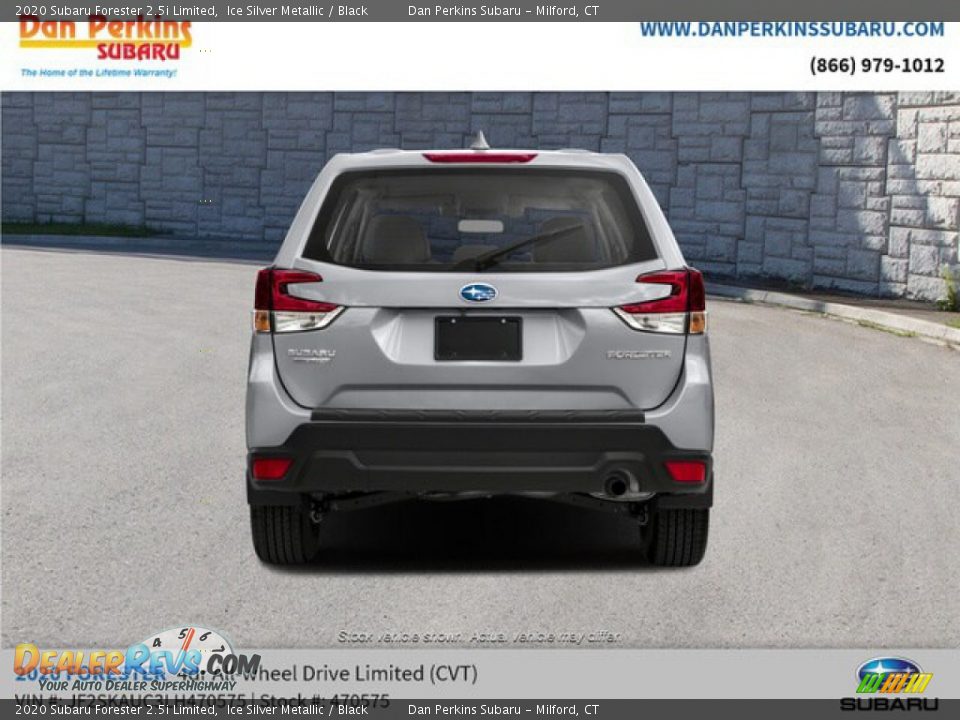 2020 Subaru Forester 2.5i Limited Ice Silver Metallic / Black Photo #8