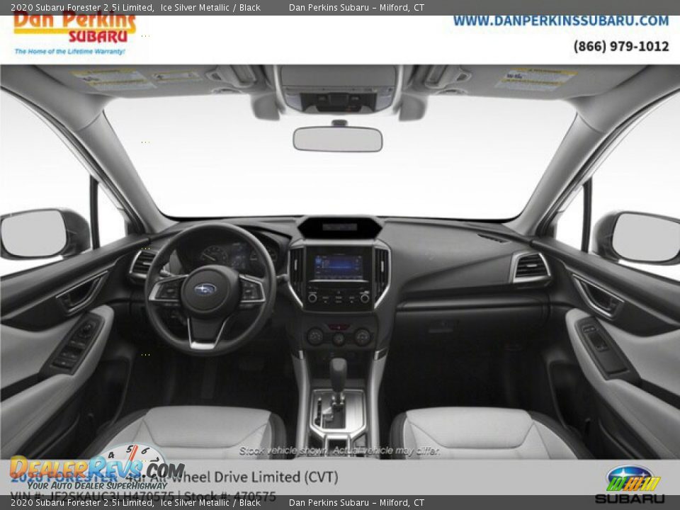 2020 Subaru Forester 2.5i Limited Ice Silver Metallic / Black Photo #10