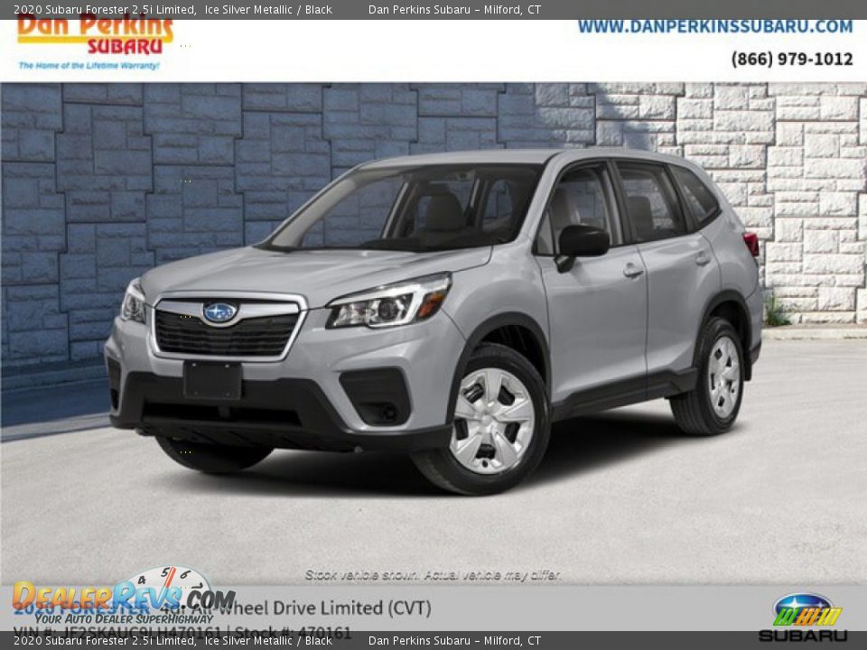 2020 Subaru Forester 2.5i Limited Ice Silver Metallic / Black Photo #1