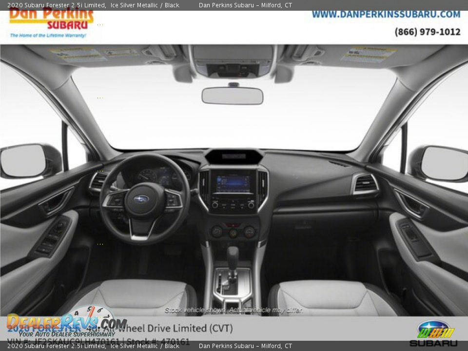 2020 Subaru Forester 2.5i Limited Ice Silver Metallic / Black Photo #10