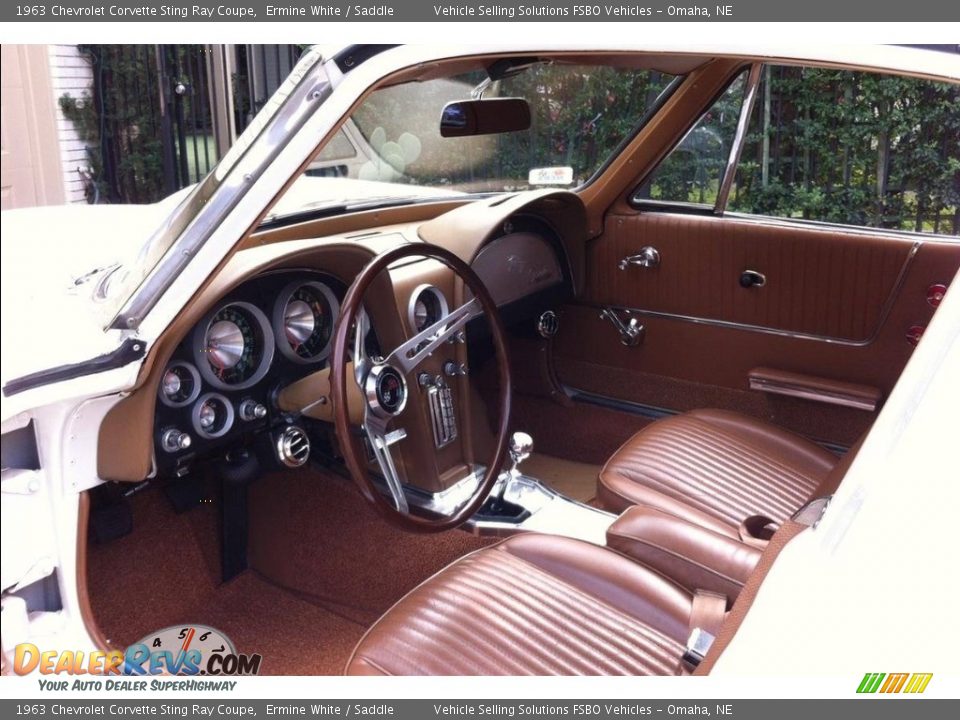 Saddle Interior - 1963 Chevrolet Corvette Sting Ray Coupe Photo #19