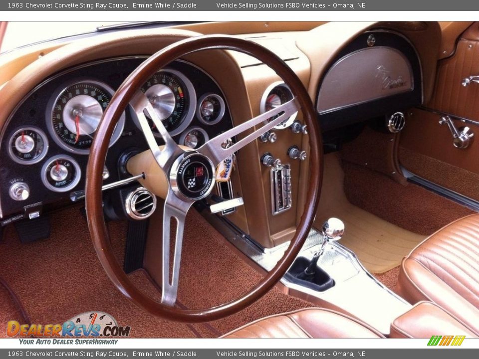 1963 Chevrolet Corvette Sting Ray Coupe Steering Wheel Photo #20