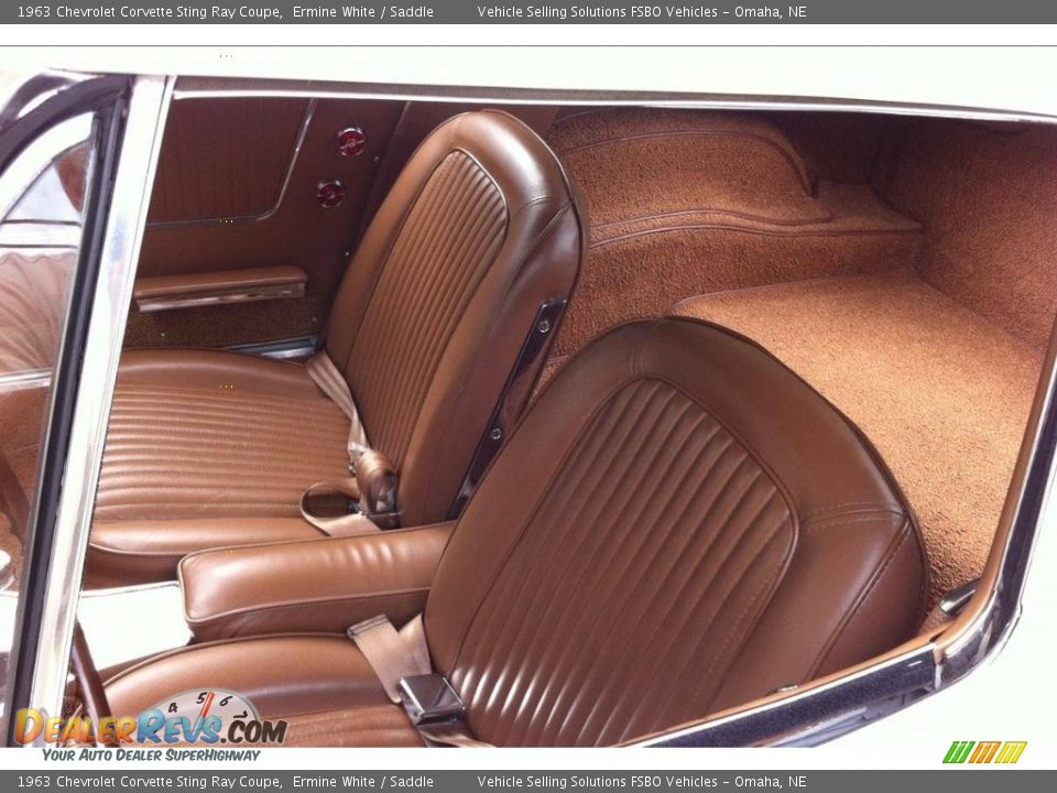 Front Seat of 1963 Chevrolet Corvette Sting Ray Coupe Photo #21