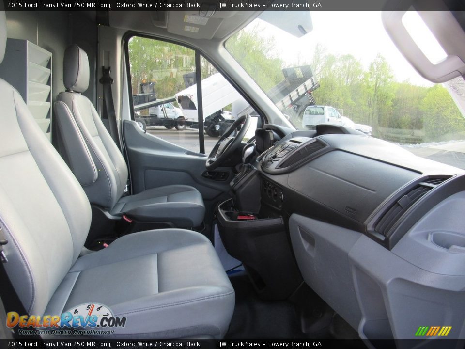 Front Seat of 2015 Ford Transit Van 250 MR Long Photo #18
