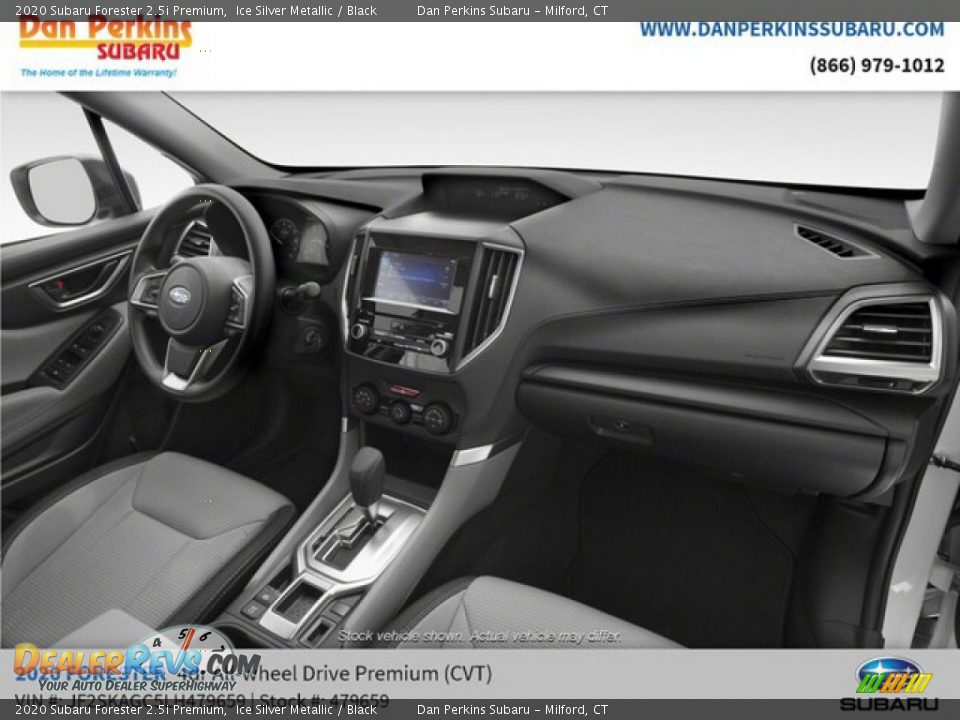 2020 Subaru Forester 2.5i Premium Ice Silver Metallic / Black Photo #14