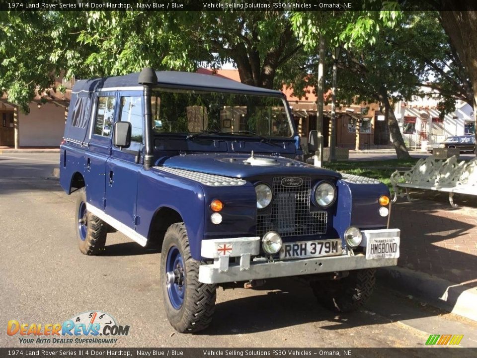 Front 3/4 View of 1974 Land Rover Series III 4 Door Hardtop Photo #1