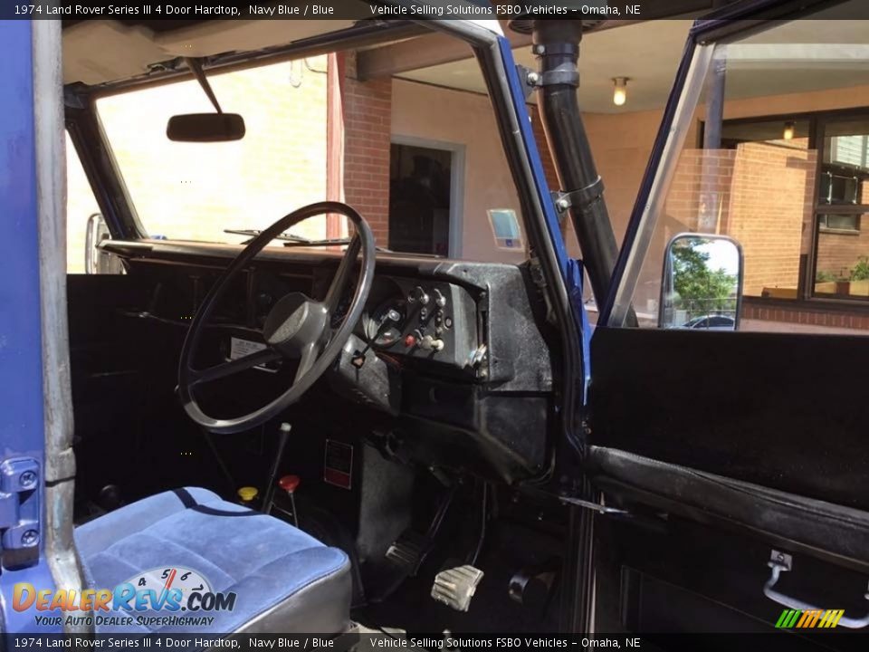 Front Seat of 1974 Land Rover Series III 4 Door Hardtop Photo #6