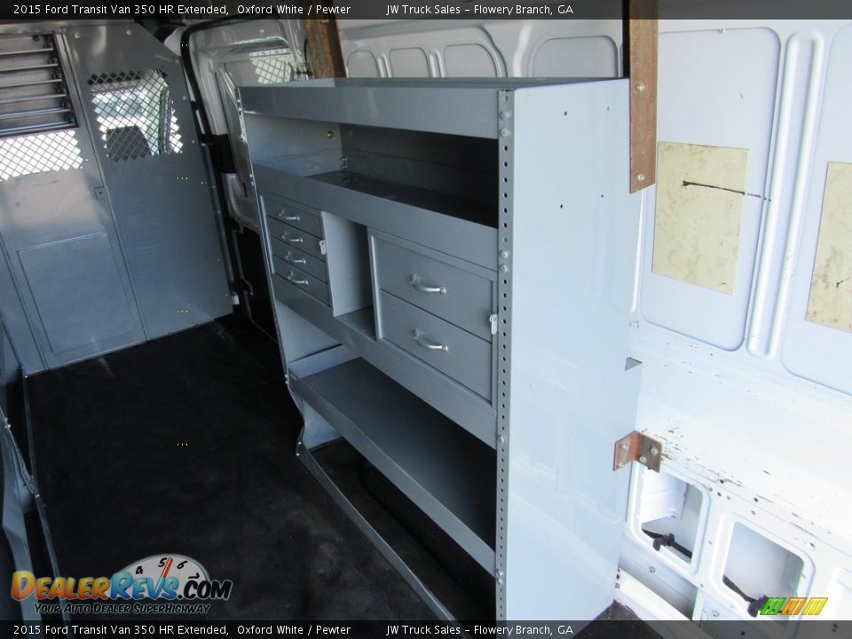 2015 Ford Transit Van 350 HR Extended Oxford White / Pewter Photo #13