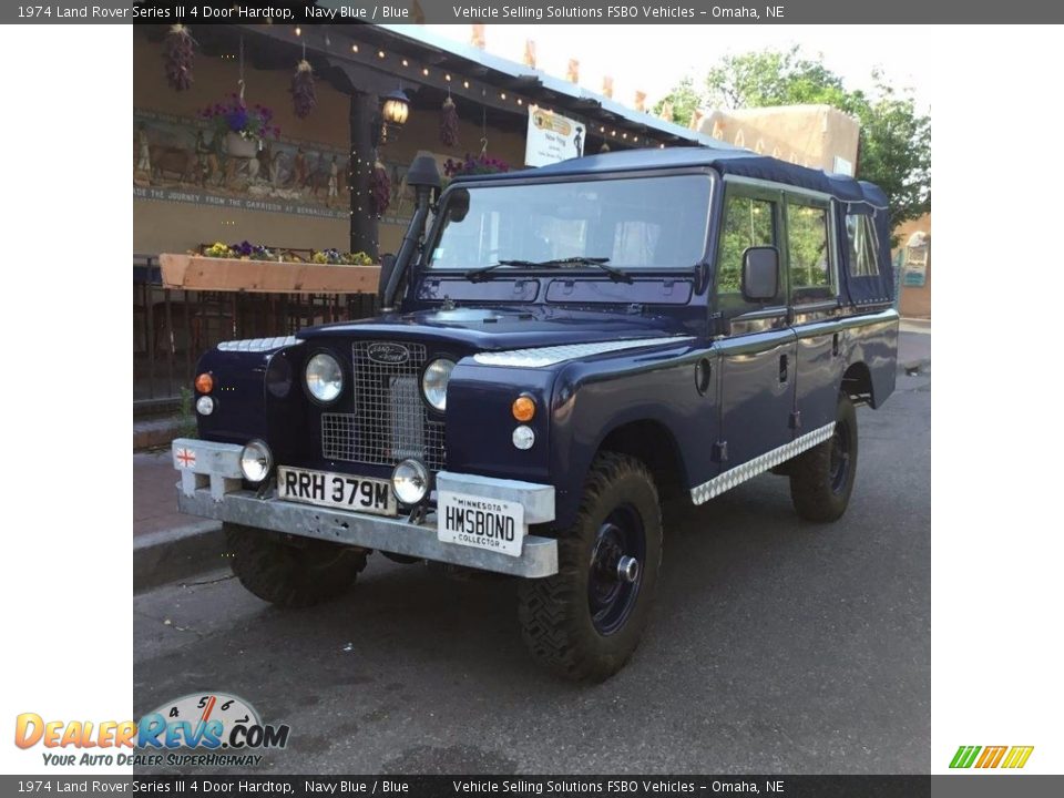 Navy Blue 1974 Land Rover Series III 4 Door Hardtop Photo #20