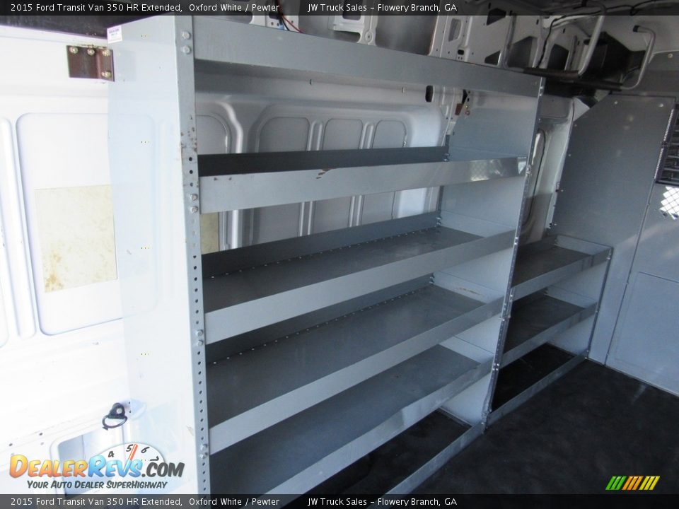 2015 Ford Transit Van 350 HR Extended Oxford White / Pewter Photo #14