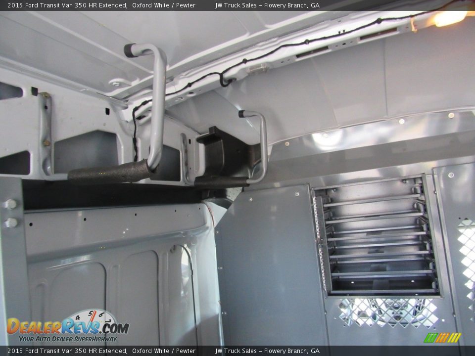2015 Ford Transit Van 350 HR Extended Oxford White / Pewter Photo #16