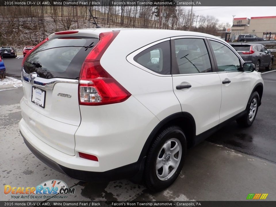 2016 Honda CR-V LX AWD White Diamond Pearl / Black Photo #6