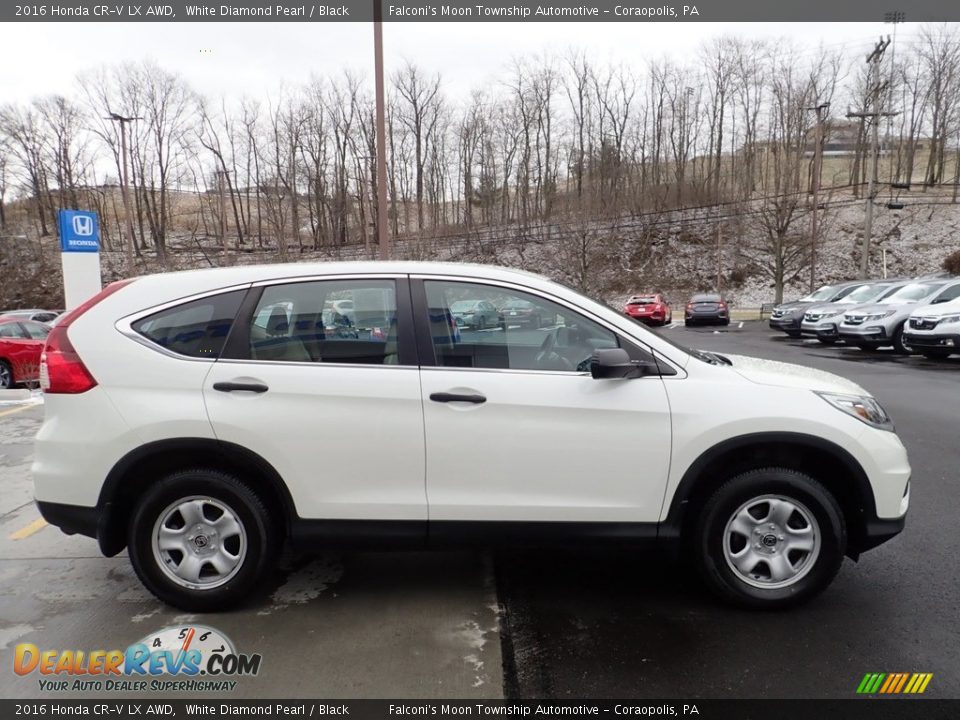 2016 Honda CR-V LX AWD White Diamond Pearl / Black Photo #7
