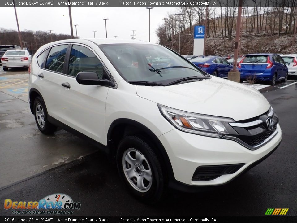 2016 Honda CR-V LX AWD White Diamond Pearl / Black Photo #8