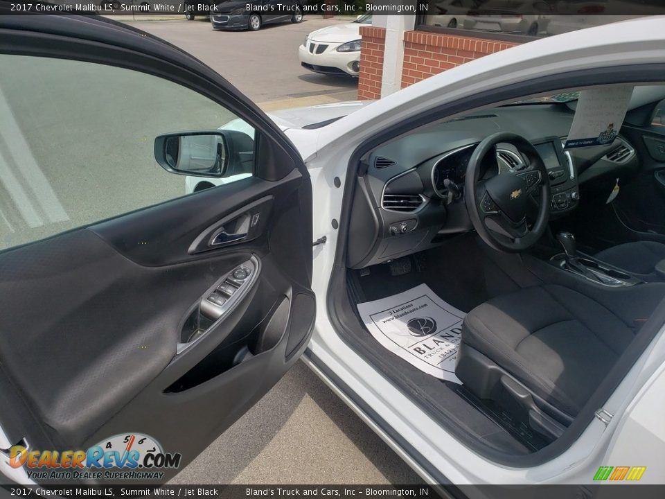 2017 Chevrolet Malibu LS Summit White / Jet Black Photo #3