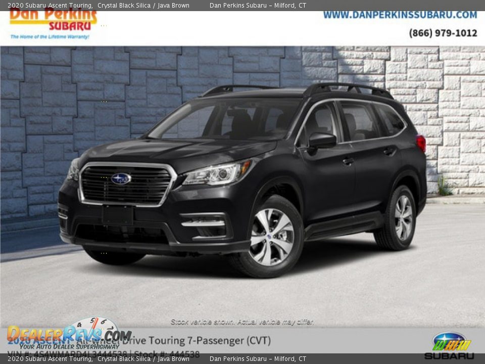 2020 Subaru Ascent Touring Crystal Black Silica / Java Brown Photo #1