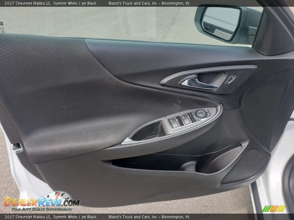 2017 Chevrolet Malibu LS Summit White / Jet Black Photo #4