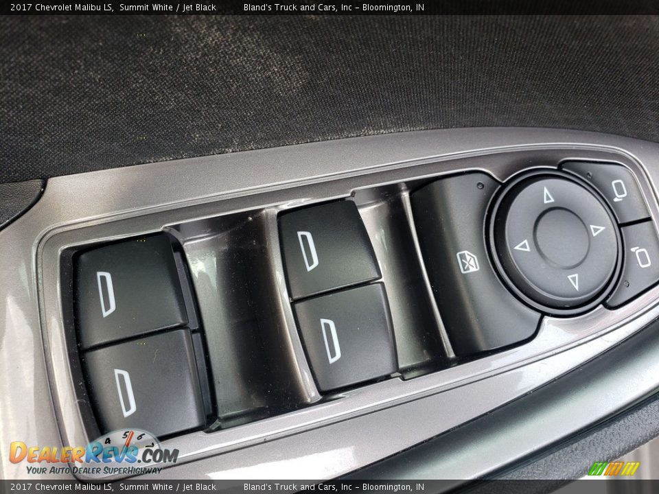 2017 Chevrolet Malibu LS Summit White / Jet Black Photo #5