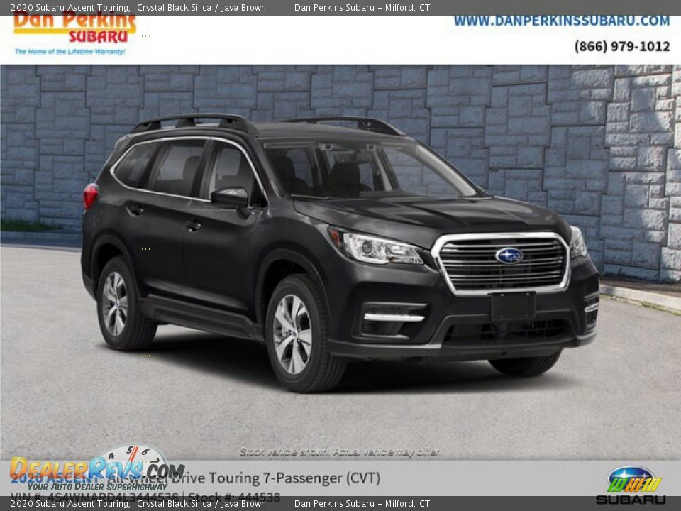 2020 Subaru Ascent Touring Crystal Black Silica / Java Brown Photo #4