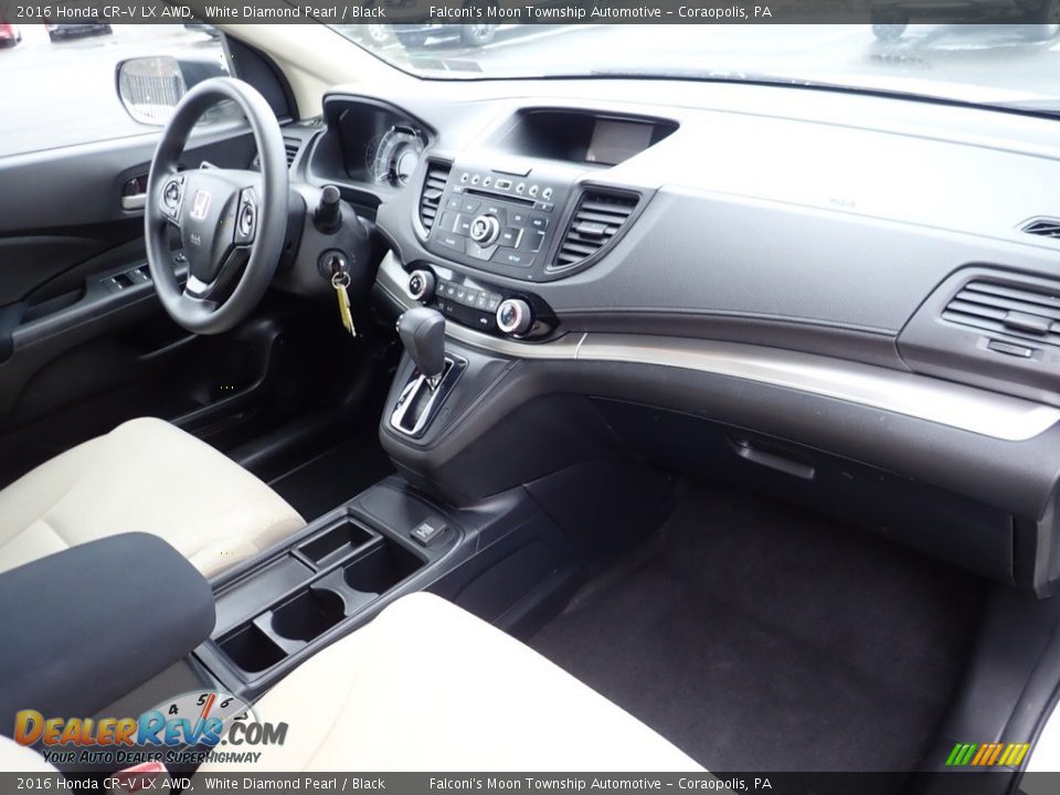 2016 Honda CR-V LX AWD White Diamond Pearl / Black Photo #12
