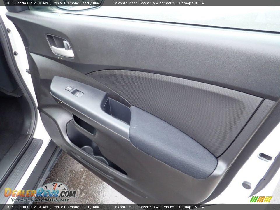2016 Honda CR-V LX AWD White Diamond Pearl / Black Photo #13