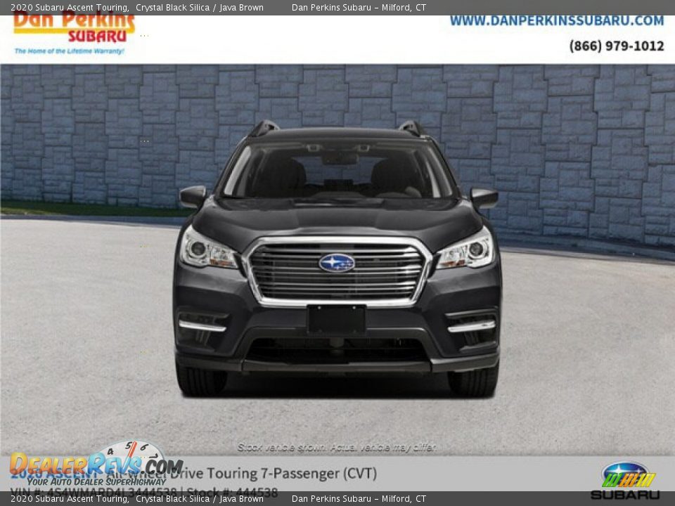 2020 Subaru Ascent Touring Crystal Black Silica / Java Brown Photo #7