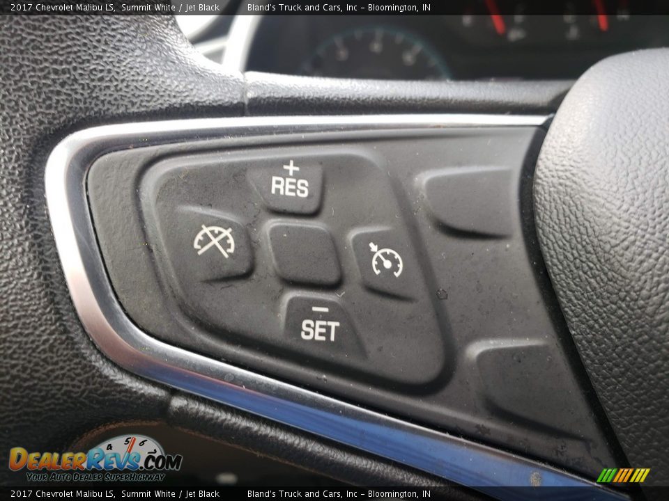 2017 Chevrolet Malibu LS Summit White / Jet Black Photo #10