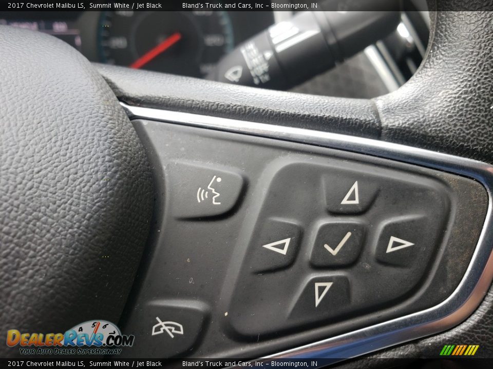 2017 Chevrolet Malibu LS Summit White / Jet Black Photo #11