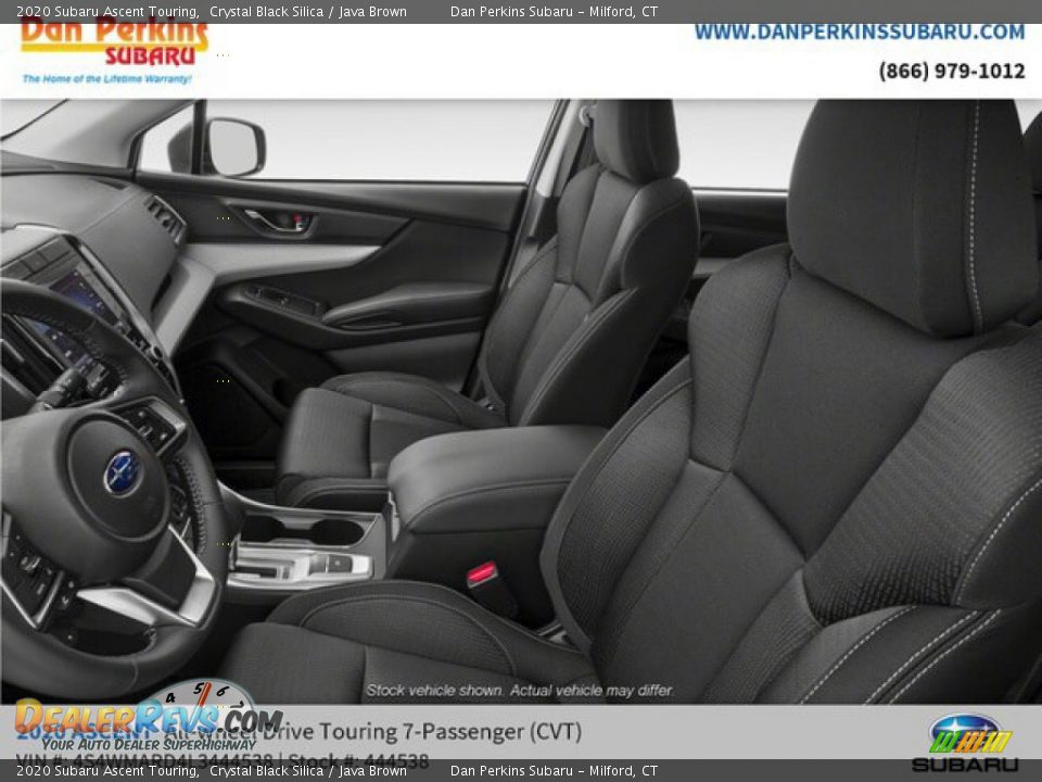 2020 Subaru Ascent Touring Crystal Black Silica / Java Brown Photo #11