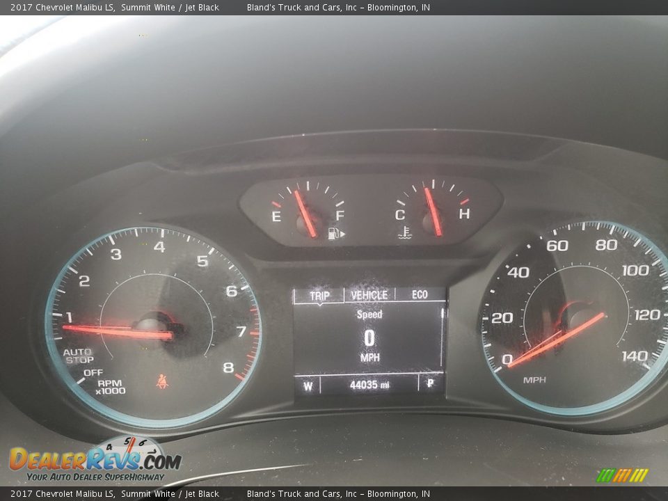 2017 Chevrolet Malibu LS Summit White / Jet Black Photo #12