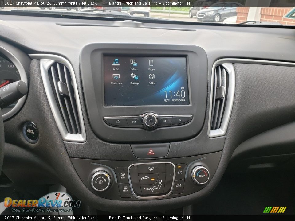 2017 Chevrolet Malibu LS Summit White / Jet Black Photo #13