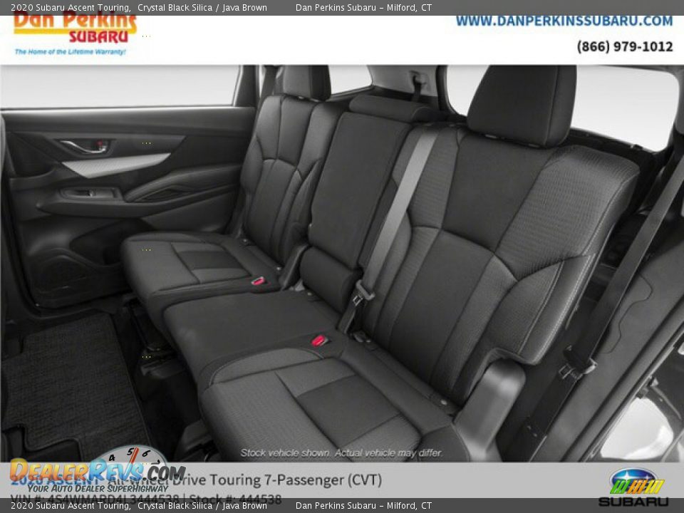 2020 Subaru Ascent Touring Crystal Black Silica / Java Brown Photo #13