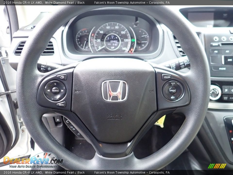 2016 Honda CR-V LX AWD White Diamond Pearl / Black Photo #20