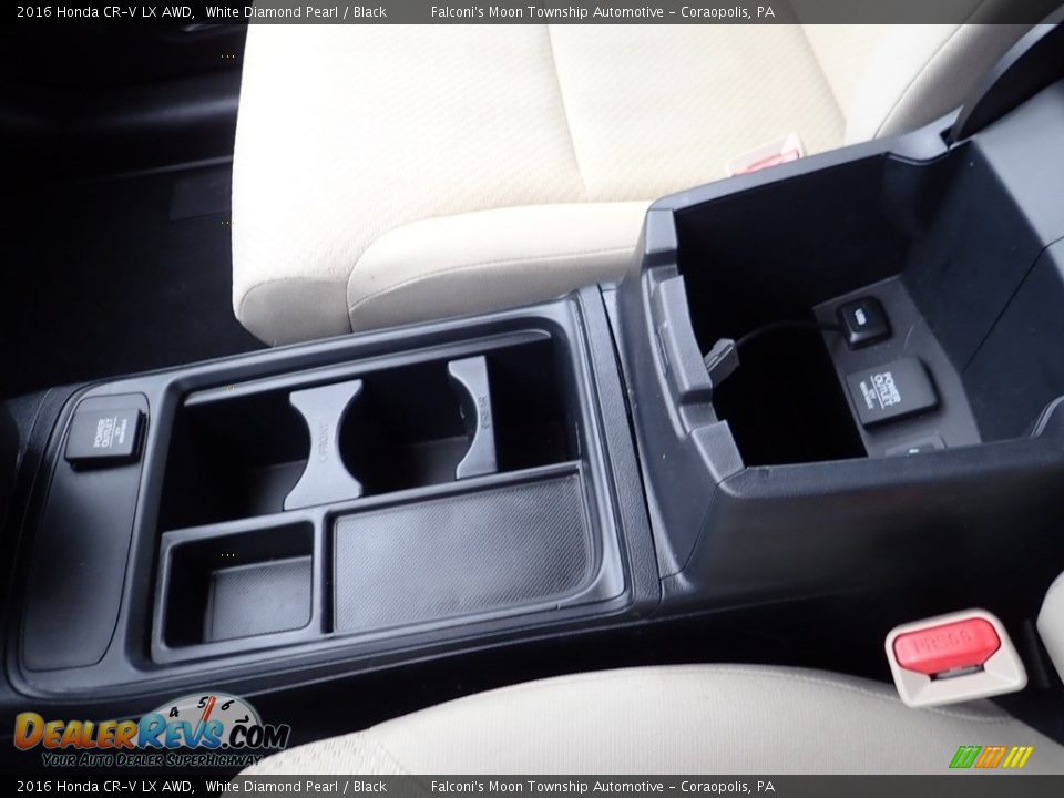 2016 Honda CR-V LX AWD White Diamond Pearl / Black Photo #21