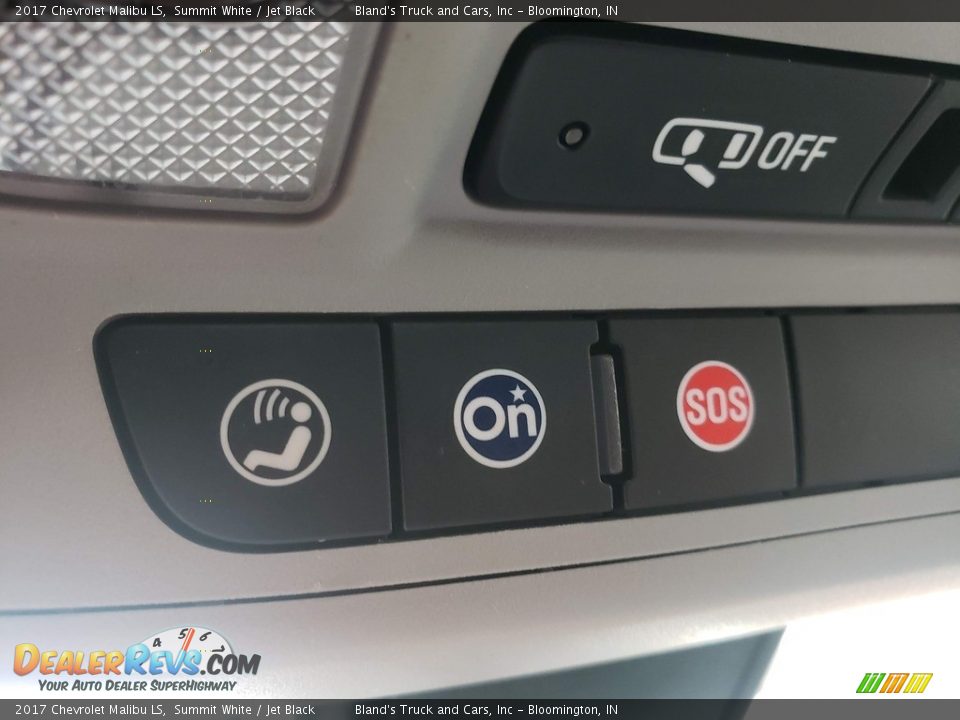 2017 Chevrolet Malibu LS Summit White / Jet Black Photo #21