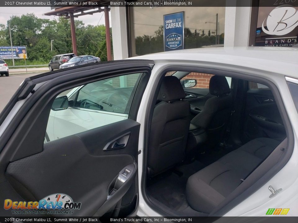 2017 Chevrolet Malibu LS Summit White / Jet Black Photo #22