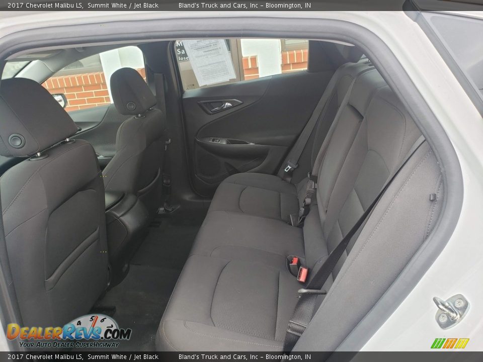 2017 Chevrolet Malibu LS Summit White / Jet Black Photo #23
