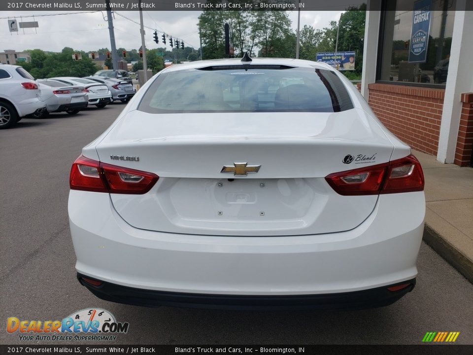2017 Chevrolet Malibu LS Summit White / Jet Black Photo #26