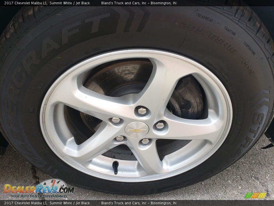 2017 Chevrolet Malibu LS Summit White / Jet Black Photo #36