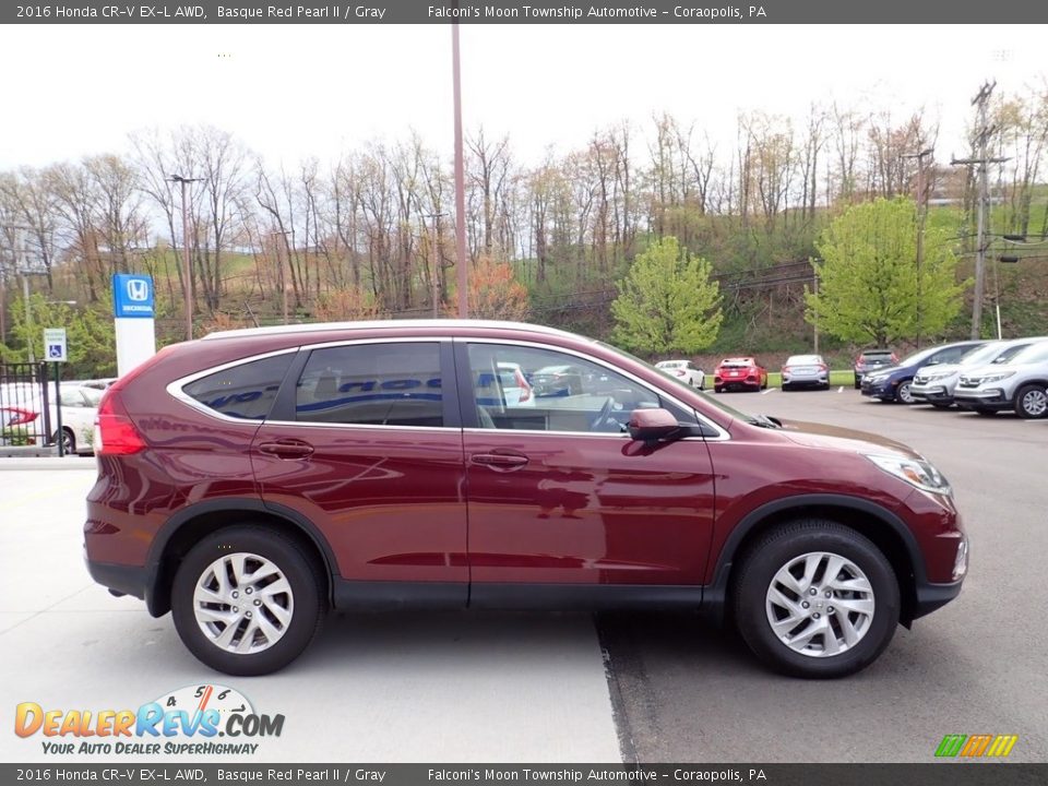 Basque Red Pearl II 2016 Honda CR-V EX-L AWD Photo #7