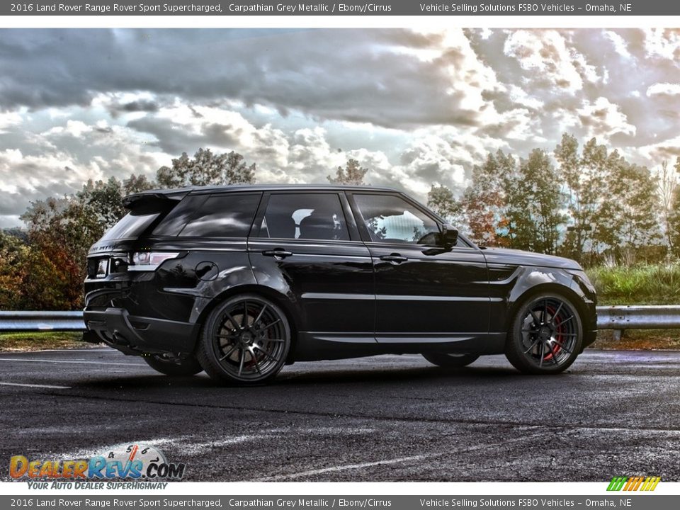 2016 Land Rover Range Rover Sport Supercharged Carpathian Grey Metallic / Ebony/Cirrus Photo #1