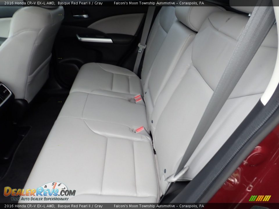 Rear Seat of 2016 Honda CR-V EX-L AWD Photo #16