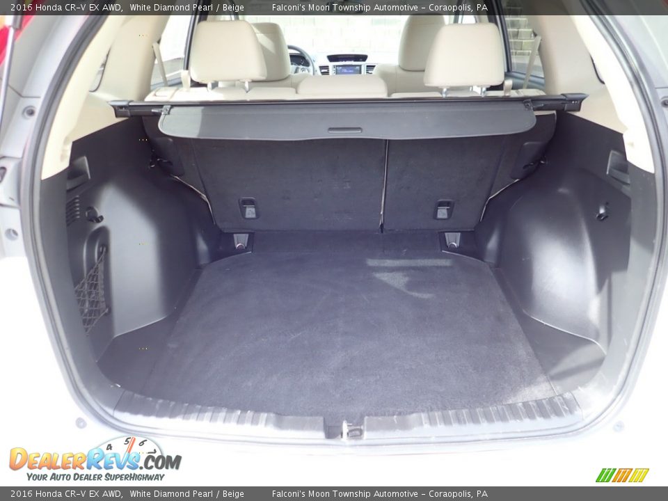 2016 Honda CR-V EX AWD White Diamond Pearl / Beige Photo #5
