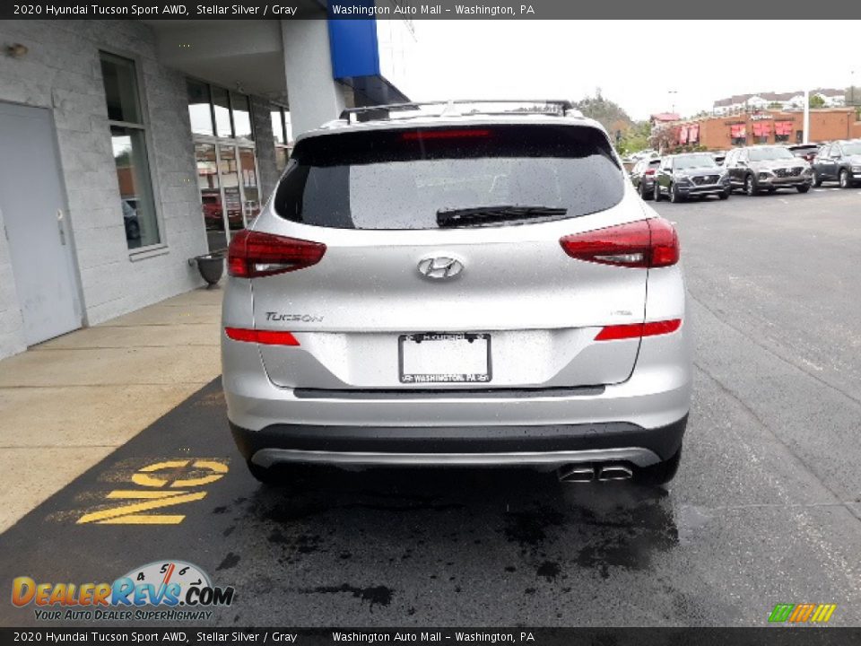 2020 Hyundai Tucson Sport AWD Stellar Silver / Gray Photo #4