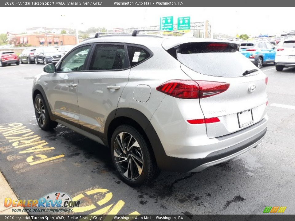 2020 Hyundai Tucson Sport AWD Stellar Silver / Gray Photo #5