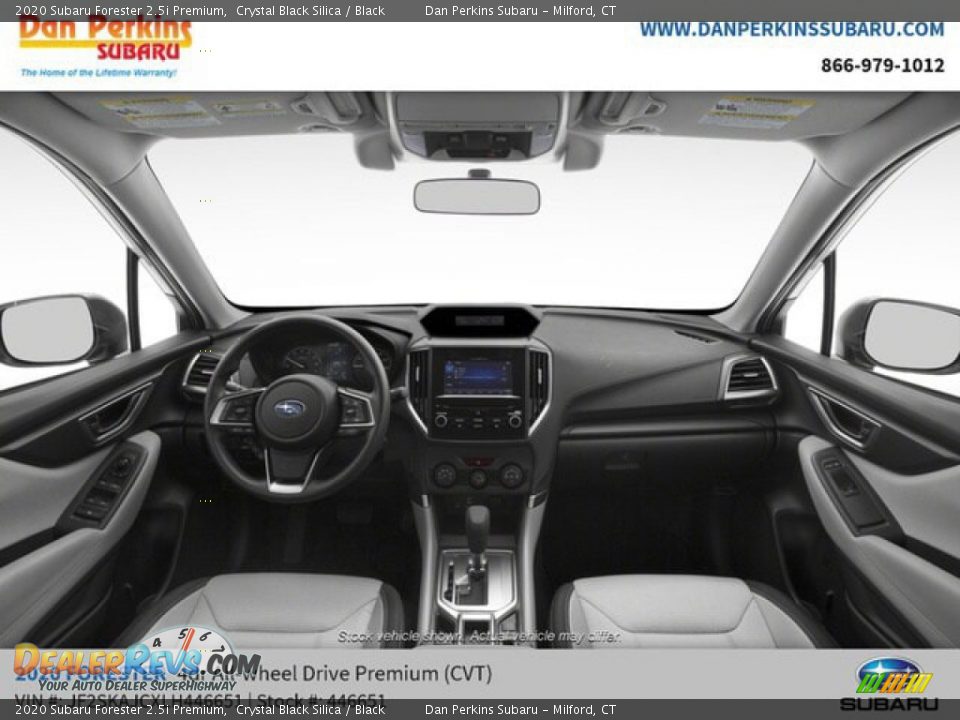 2020 Subaru Forester 2.5i Premium Crystal Black Silica / Black Photo #10