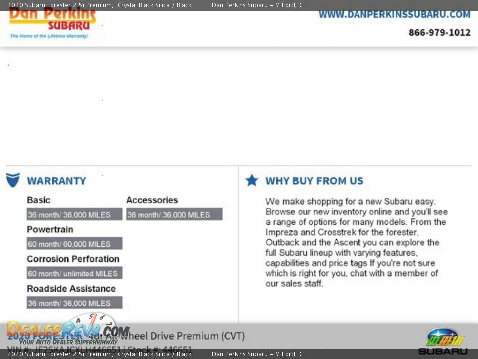 2020 Subaru Forester 2.5i Premium Crystal Black Silica / Black Photo #16