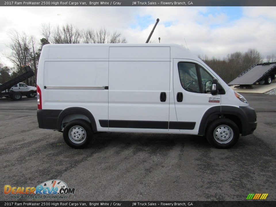 2017 Ram ProMaster 2500 High Roof Cargo Van Bright White / Gray Photo #5